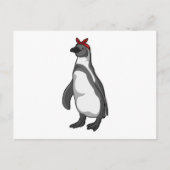 Penguin met Bandana Briefkaart (Voorkant)