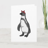 Penguin met Bandana Kaart (Voorkant)