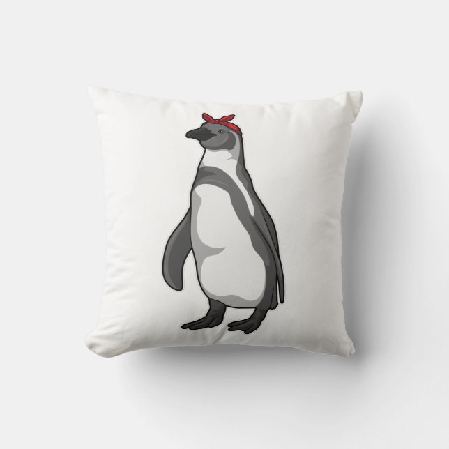 Penguin met Bandana Kussen (Voorkant)