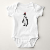 Penguin met Bandana Romper (Voorkant)