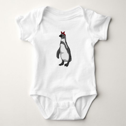 Penguin met Bandana Romper (Voorkant)