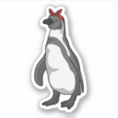 Penguin met Bandana Sticker (Voorkant)