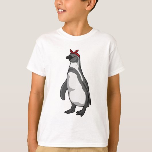 Penguin met Bandana T-shirt (Voorkant)