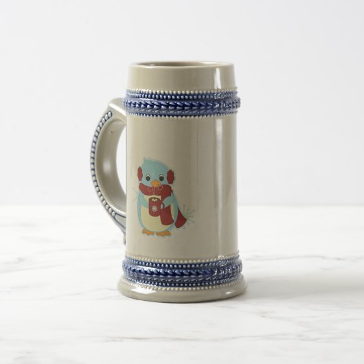 Penguin met Cocoa Bierpul (Voorkant links)