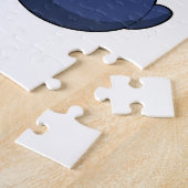 Penguin met Cup Legpuzzel (Zijkant)