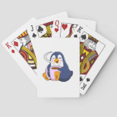 Penguin met Cup Pokerkaarten (Achterkant)