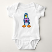 Penguin met Cup Romper (Voorkant)