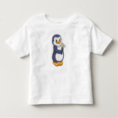 Penguin met Daisy Kinder Shirts (Voorkant)