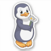 Penguin met Daisy Sticker (Voorkant)