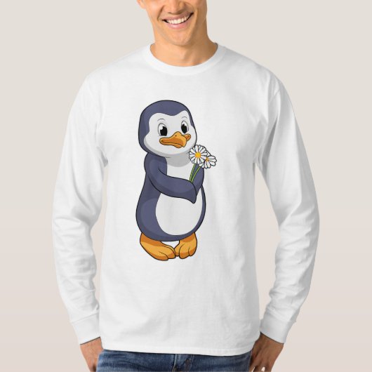 Penguin met Daisy T-shirt (Voorkant)