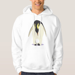 Penguin met eieren hoodie