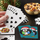Penguin met Gifts Speelkaarten (Insitu)
