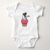 Penguin met Muffin Romper (Voorkant)