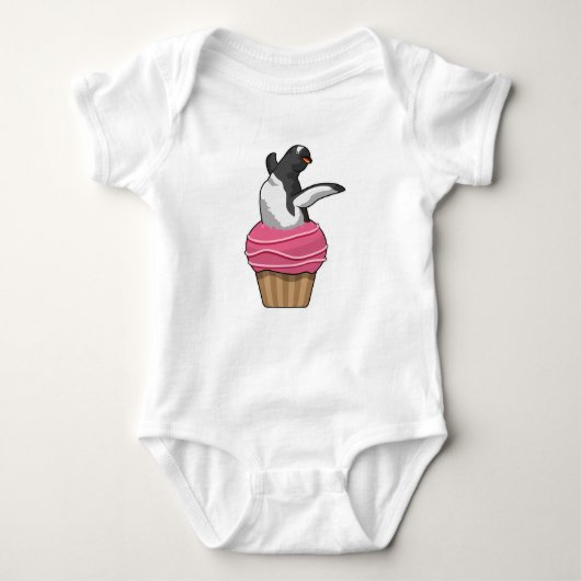Penguin met Muffin Romper (Voorkant)