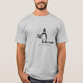 Penguin met Raygun T-shirt (Voorkant)