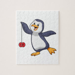 Penguin met Yo-Yo Legpuzzel