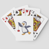 Penguin met Yo-Yo Pokerkaarten (Achterkant)