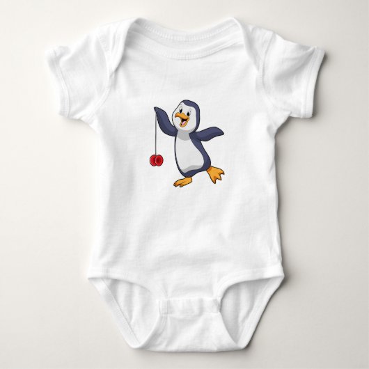 Penguin met Yo-Yo Romper (Voorkant)