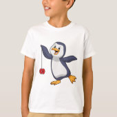 Penguin met Yo-Yo T-shirt (Voorkant)