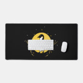 Penguin Moon Desk Mat (Keyboard & Muis)