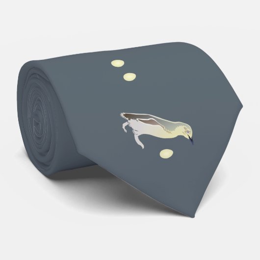 Penguin Morse Code Stropdas (Opgerold)