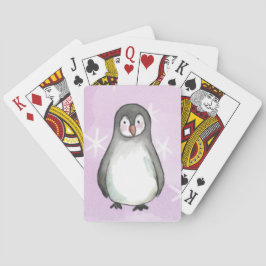 Penguin motief pokerkaarten