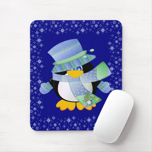 Penguin Mousepad Muismat (Met muis)