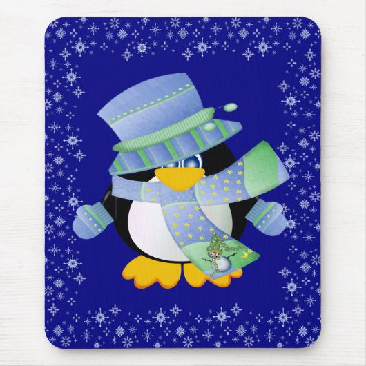 Penguin Mousepad Muismat (Voorkant)