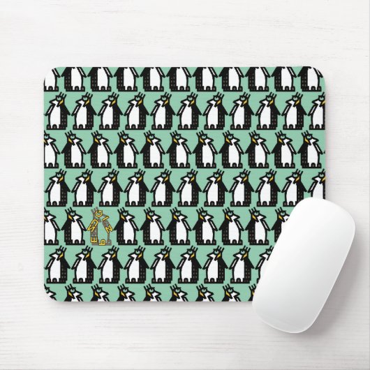 Penguin Mousepad Muismat (Met muis)