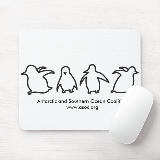 Penguin Mousepad Muismat (Met muis)