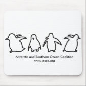 Penguin Mousepad Muismat (Voorkant)