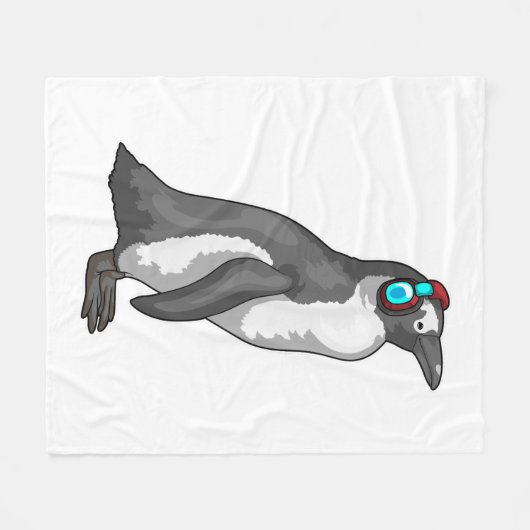 Penguin Music-hoofdtelefoon Fleece Deken (Voorkant (Horizontaal))