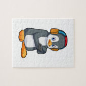 Penguin Music-hoofdtelefoon Legpuzzel (Horizontaal)
