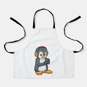 Penguin Music-hoofdtelefoon Schort