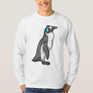 Penguin Music-hoofdtelefoon T-shirt