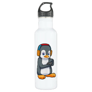 Penguin Music-hoofdtelefoon Waterfles