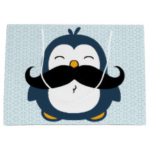 Penguin Mustache Trend