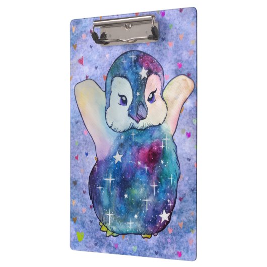 Penguin named Button Klembord (Links)