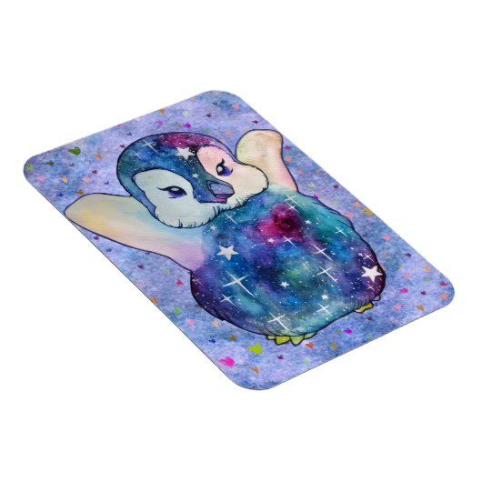 Penguin named Button Magneet (Rechterzijde)