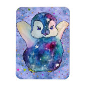 Penguin named Button Magneet (Verticaal)