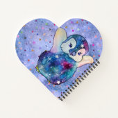 Penguin named Button Notitieboek (Achterkant)