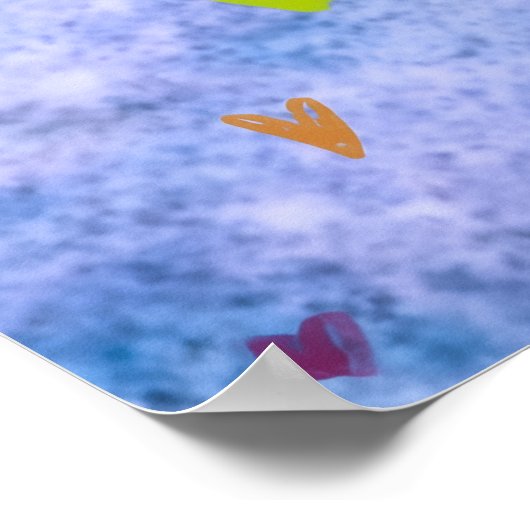 Penguin named Button Poster (Hoek)