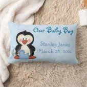 Penguin New Baby Boy Pillow Kussen (Deken)