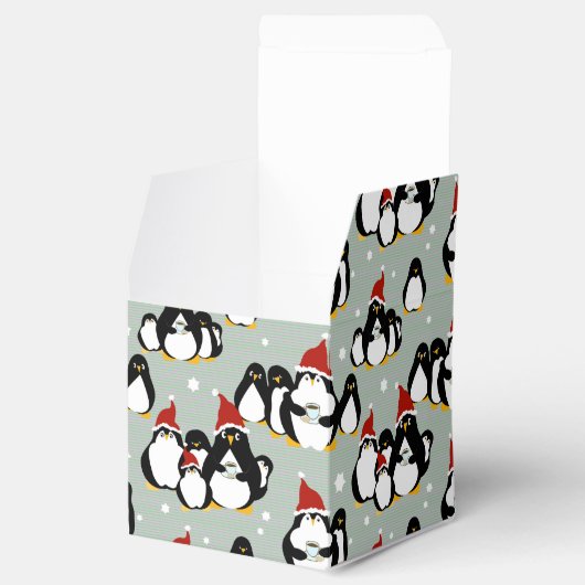 Penguin Nightcap Bedankdoosjes (Geopend)