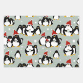 Penguin Nightcap Inpakpapier Vel (Voorkant 3)