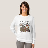 Penguin Oh Joy kerstshirts en cadeautjes T-shirt (Voorkant volledig)