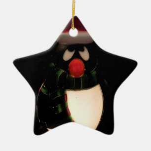Penguin Ornaments - Double Sided Keramisch Ornament