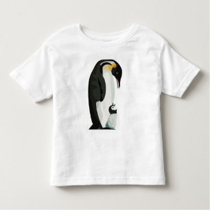 Penguin Ouder en Chick Bonding Art Kinder Shirts