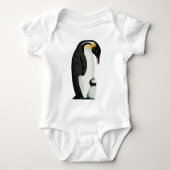 Penguin Ouder en Chick Bonding Art Romper (Voorkant)