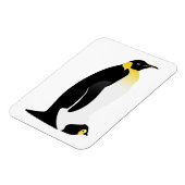 Penguin-ouder met zijn baby magneet (Linkerzijde)